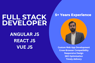build responsive web apps with react vue or angular