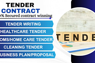 win UK healthcare tender and cleaning tender writing itt tender homecare tender