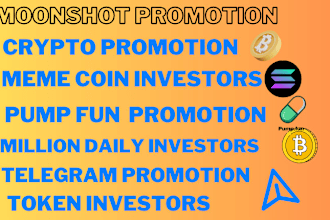 do crypto twitter promotion trend your token to raise 500 sol on moonshot