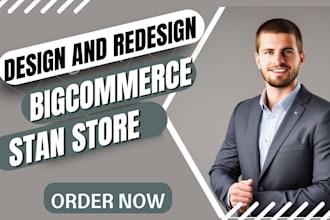 design and redesign bigcommerce website setup stan store bigcommerce store seo