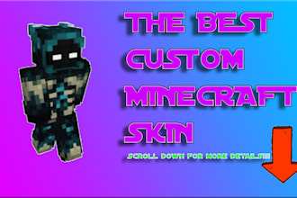 make the best high quality custom minecraft skin