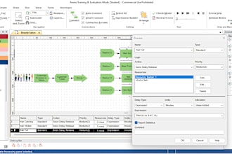 do arena simulation and modeling projects by using rockwell