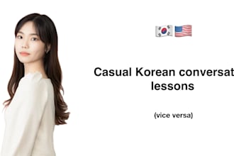teach you daily korean conversation
