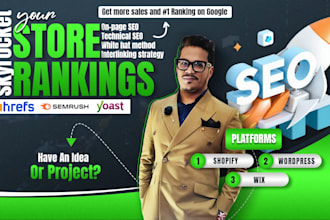 skyrocket your store ranking with on page and technical SEO