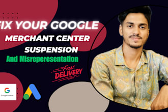 fix google merchant center misrepresentation and suspension