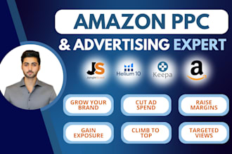 setup amazon PPC campaigns, amazon PPC optimisation, advertising ads expert