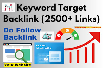 do keyword target 2500 backlink