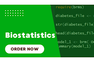 do biostatistics data analysis using excel, spss, stata or r