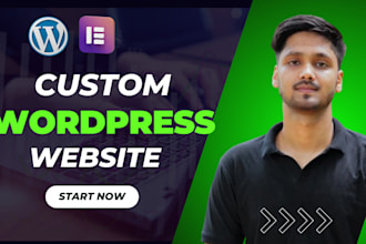 create an SEO friendly wordpress website for you