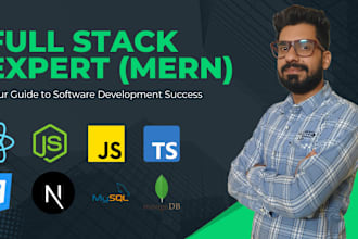 create full stack web application as mern stack developer