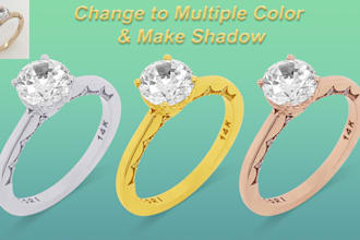 do high end jewelry retouching in photoshop