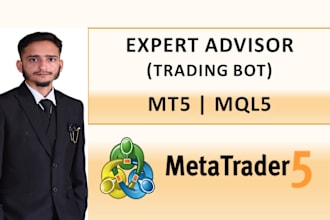 create expert advisor or trading bot in metatrader, mt5, mql5
