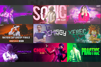 create attractive thumbnails for your youtube or twitch