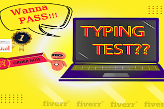 be your typing coach to deal with all sort of typing tests