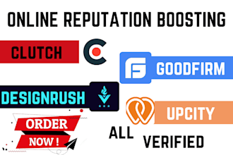 clutch, designrush, goodfirm exploration to boost your business online presence