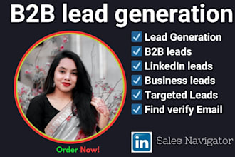 linkedin lead generation, business leads list creation