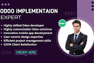 implement, integrate, customize, and migrate odoo for you