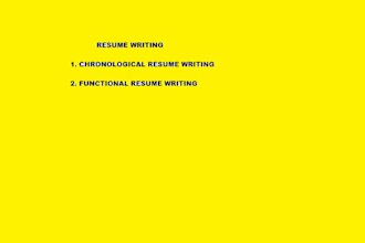 ats resume writing in 2 formats