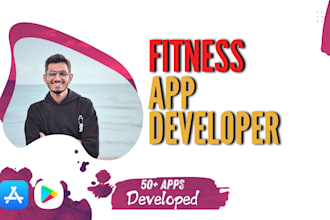 develop health fitness and gym app in flutter or flutterflow