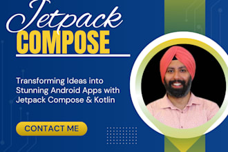 create an android app using jetpack compose and kotlin