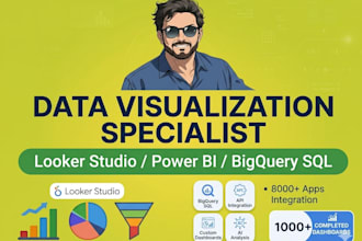 build google looker studio, data studio, shopify dashboards using ai