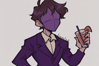 draw or design your oc in my style