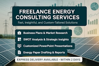 provide expert energy consulting services