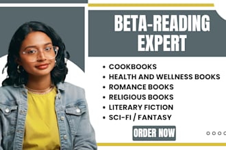 be romance beta reader, beta read fiction, non fiction thoroughly