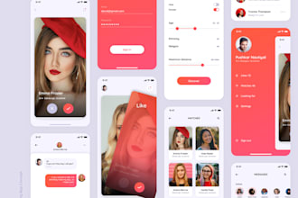 develop dating app, live streaming app, social chat app, social media app