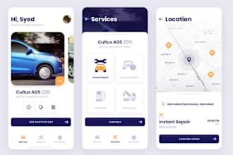 develop mechanic booking app, car wash app, handy app, car repair app