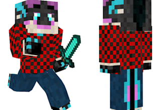 do a minecraft skin and a outfit variation of it