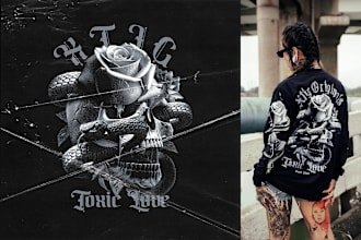 made your streetwear tshirt design for your clothing brand