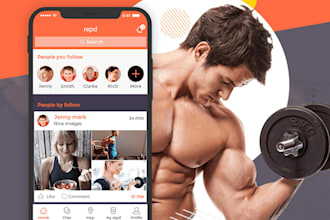 develop fitness app gym app health and fitness app gym website fitness website