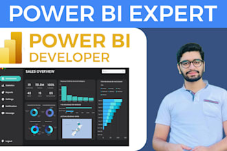 create interactive power bi dashboards and reports