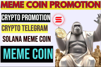 promote crypto, solmeme coin, airdrop, token, telegram group, channel, promotion