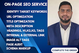 write SEO optimized meta tags, title tags, meta description with page audit