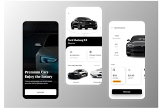 get you car rental app, car buying and selling app, car auction app, car trade