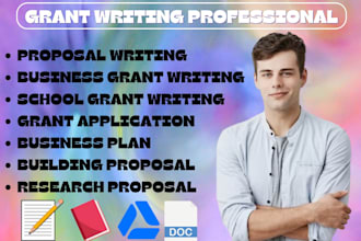 do grant writing business plan proposal research grant application job nonprofit