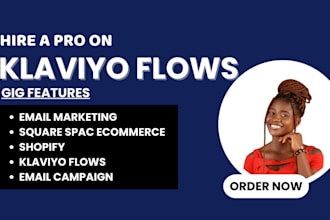 boost sales using klaviyo flows, email marketing, squarespace ecommerce, shopify