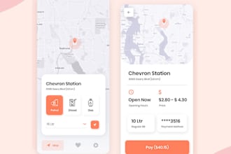build gas delivery app, gas station app, fuel delivery app