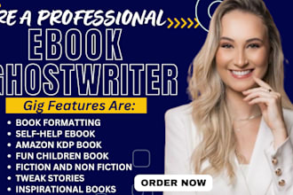 ebook ghostwriter kdp ebook writer memoir book writer fiction novel publishing