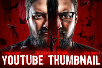 design click worthy youtube thumbnails