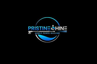 stunning cleaning, house cleaner, cleaning service logo or any graphics design