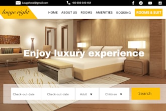 design vacation rental airbnb hotel booking lodgify property management website