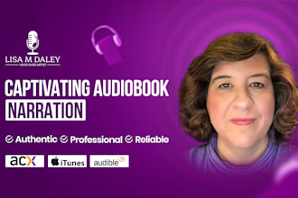produce your captivating nonfiction audiobook narration