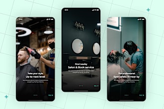 salon app, barber app, spa app, appointment booking app