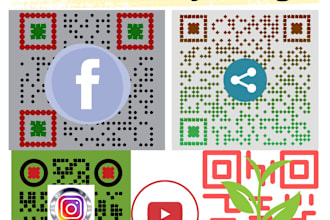 create qr code with logo for your app business or any link