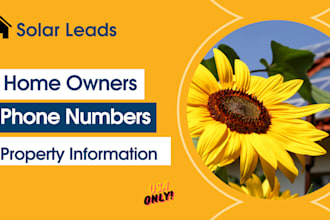provide solar leads and other home owner sales leads