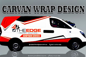 design caravan wrap, trailer wrap, van wrap, food caravan