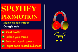 create and run ads to promote your spotify music